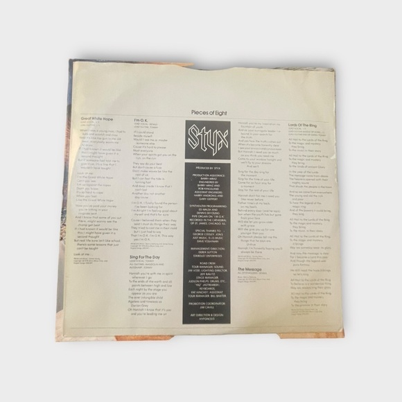 Styx Pieces of Eight Vinyl Record - Picture 5 of 7